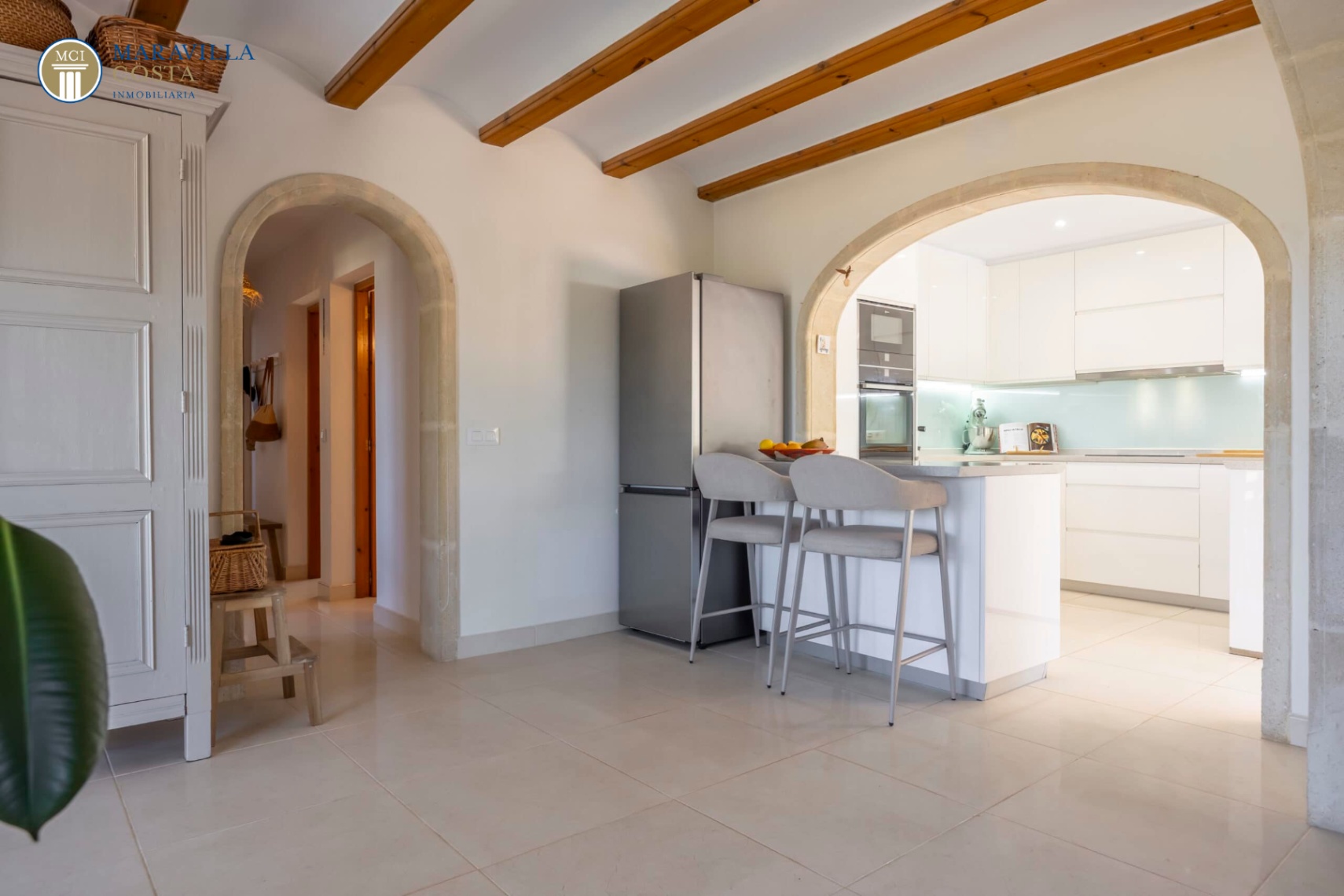 Encantadora villa de estilo mediterráneo con vistas panorámicas 
