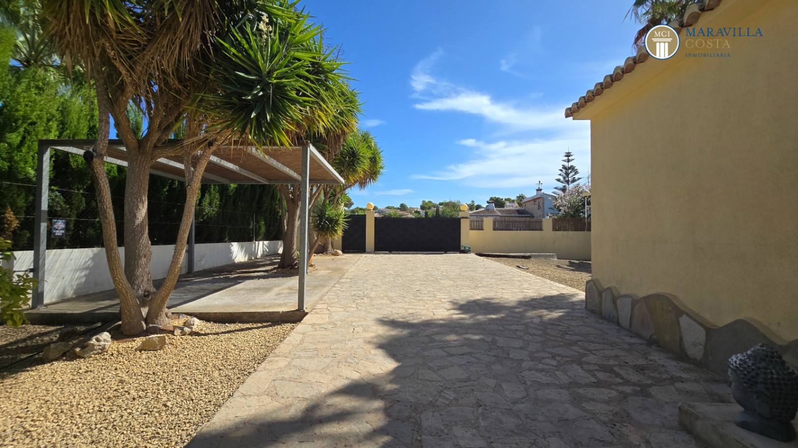 Casa mediterránea en muy buen estado de una planta en venta en Jávea.