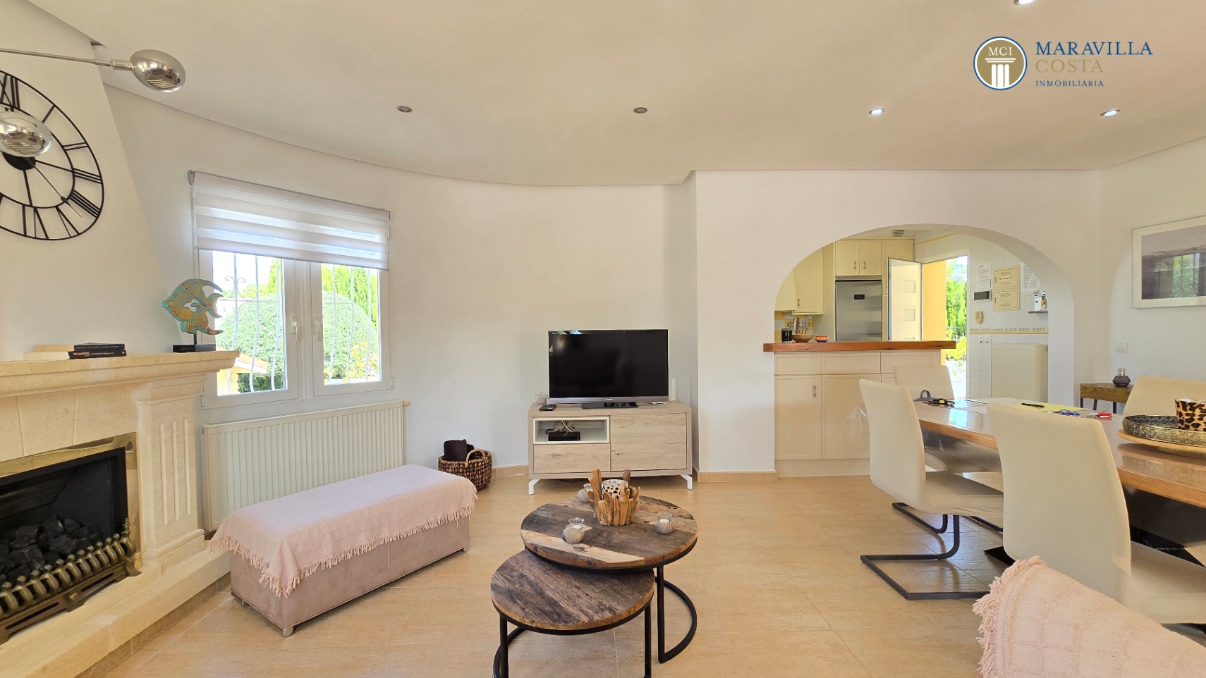 Casa mediterránea en muy buen estado de una planta en venta en Jávea.