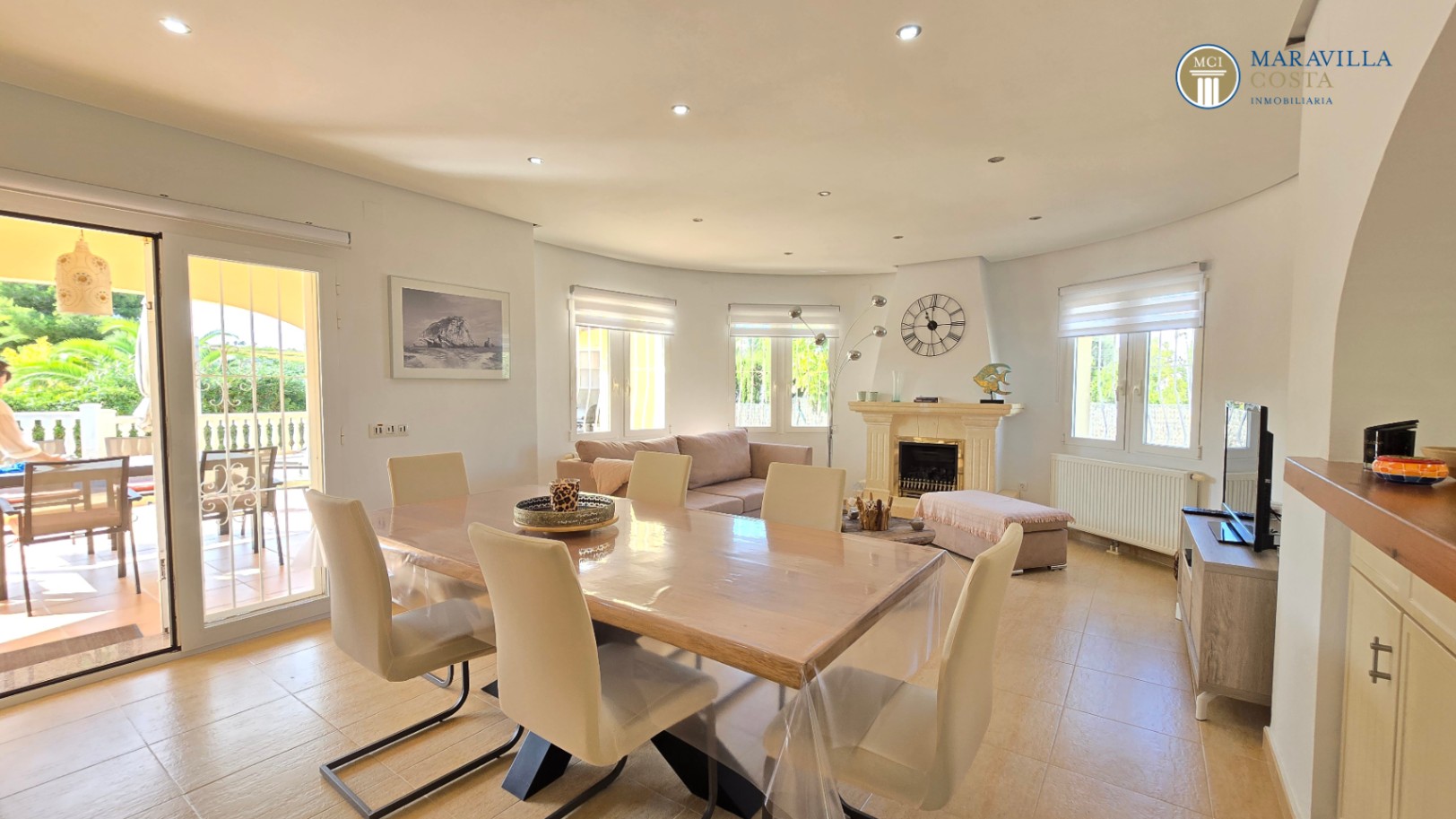 Casa mediterránea en muy buen estado de una planta en venta en Jávea.