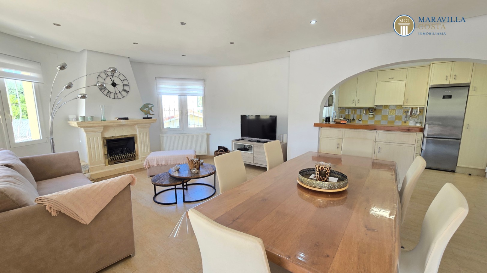 Casa mediterránea en muy buen estado de una planta en venta en Jávea.