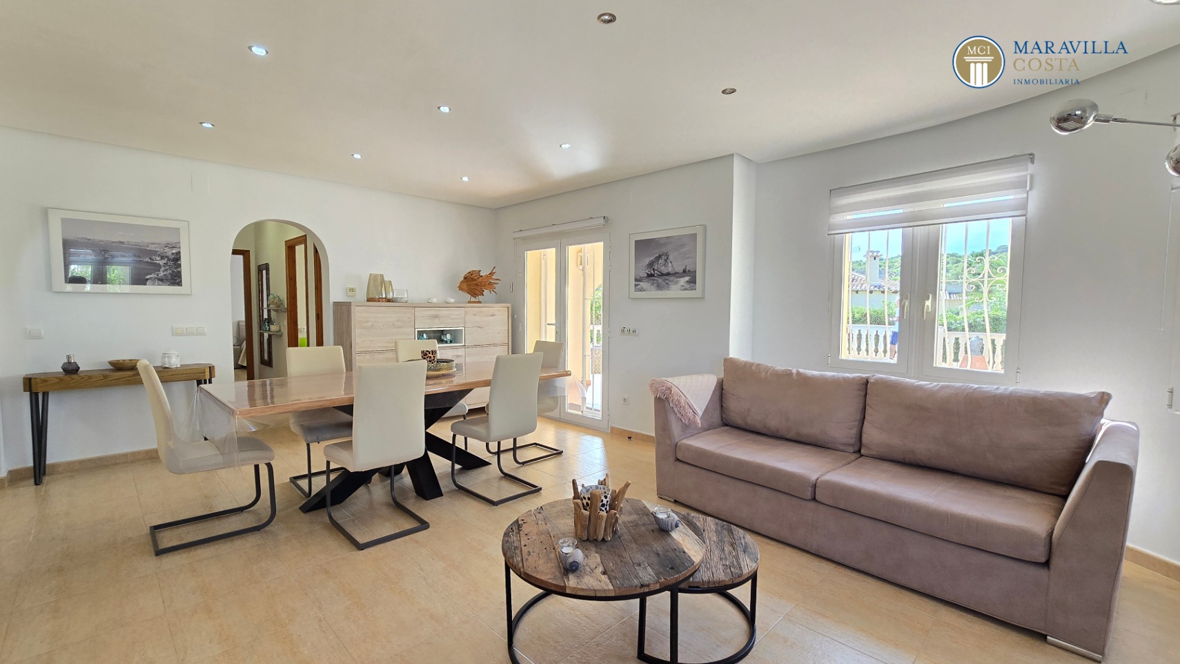 Casa mediterránea en muy buen estado de una planta en venta en Jávea.
