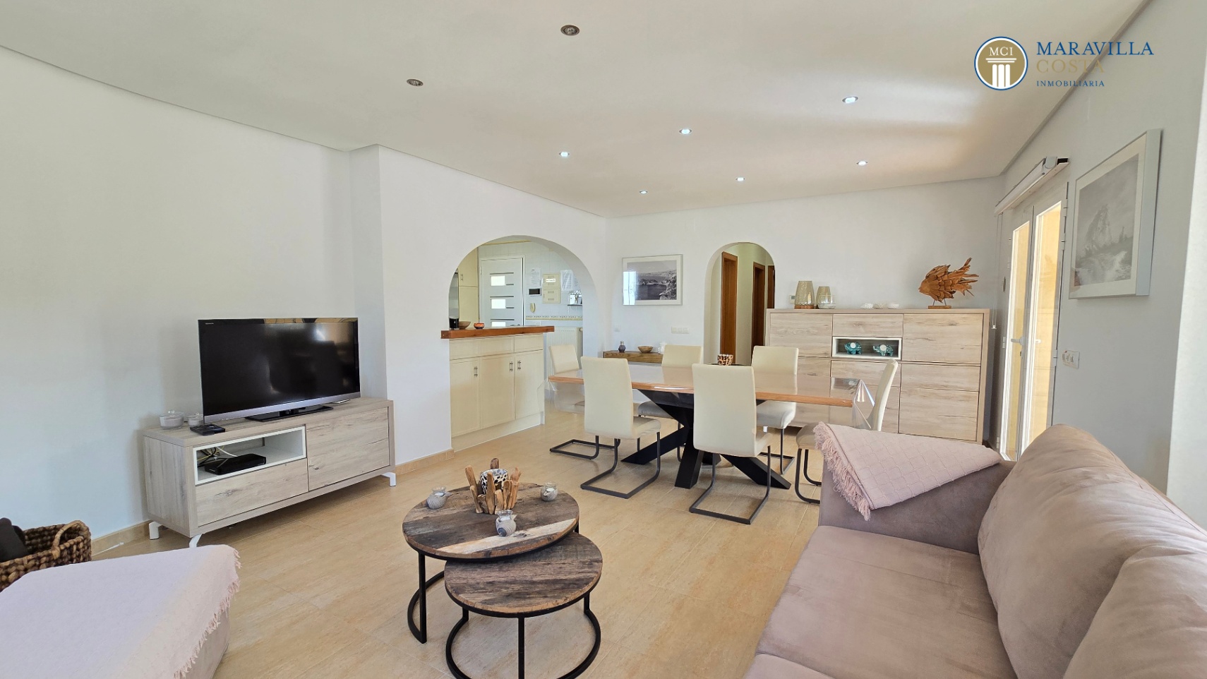 Casa mediterránea en muy buen estado de una planta en venta en Jávea.