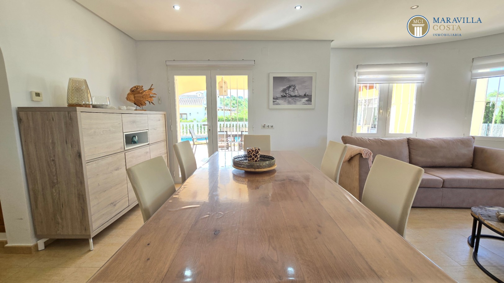 Casa mediterránea en muy buen estado de una planta en venta en Jávea.