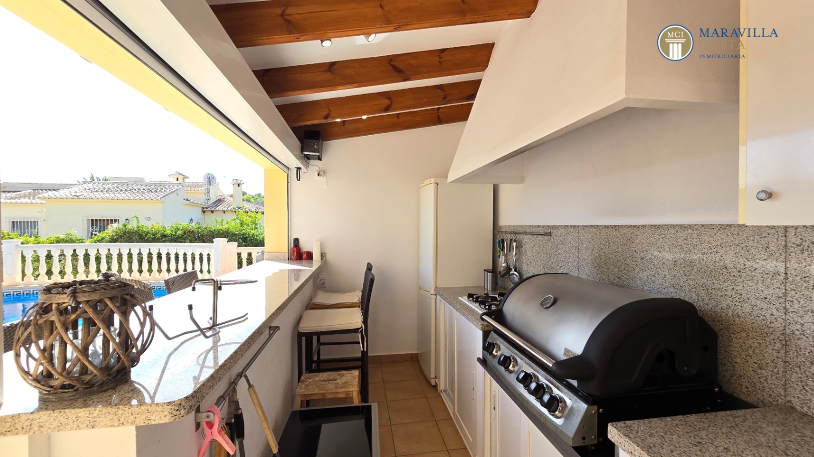 Casa mediterránea en muy buen estado de una planta en venta en Jávea.