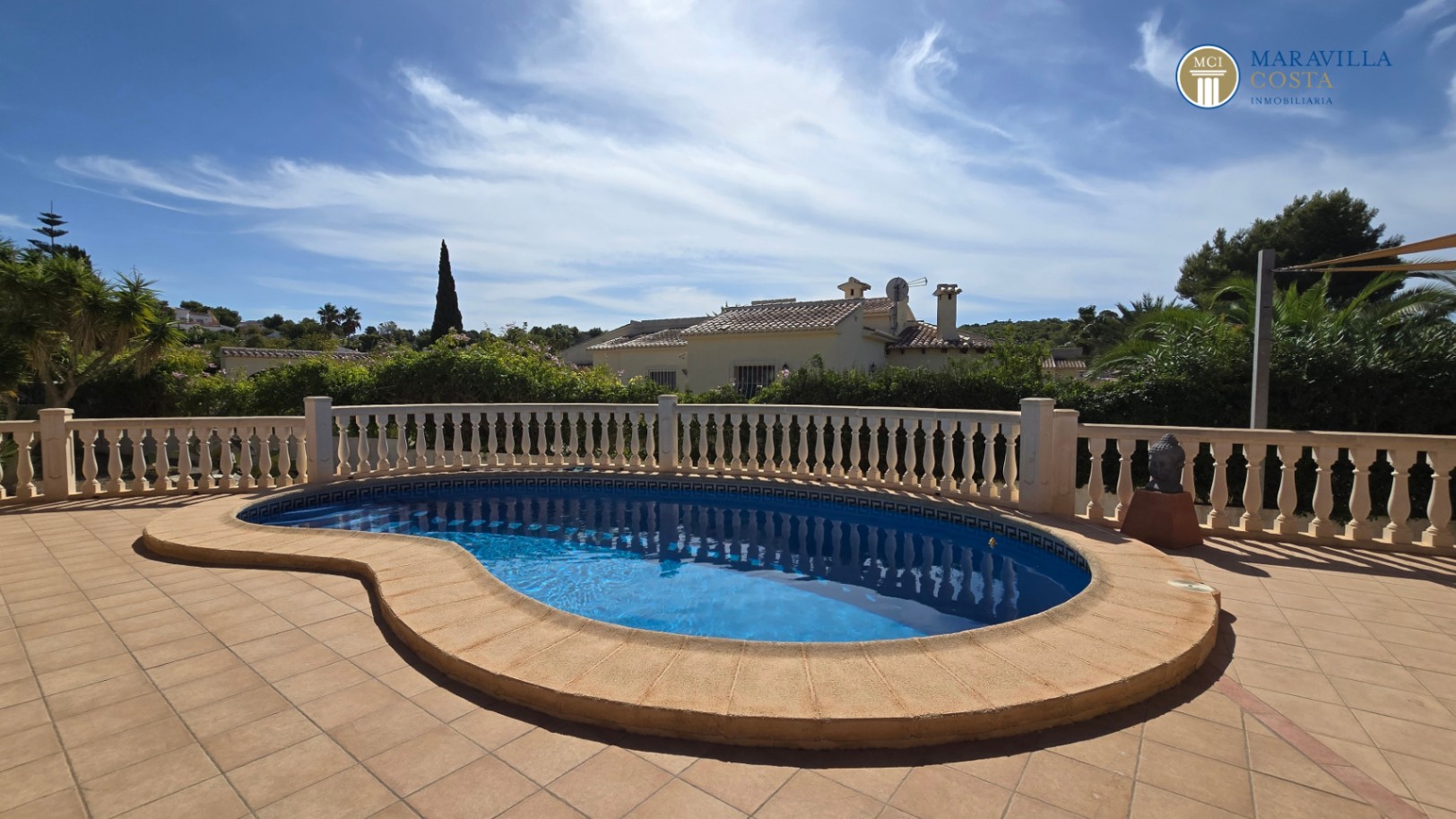Casa mediterránea en muy buen estado de una planta en venta en Jávea.