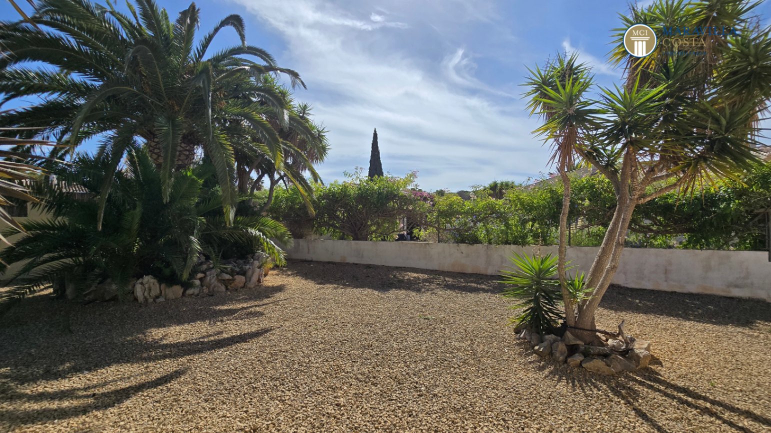 Casa mediterránea en muy buen estado de una planta en venta en Jávea.
