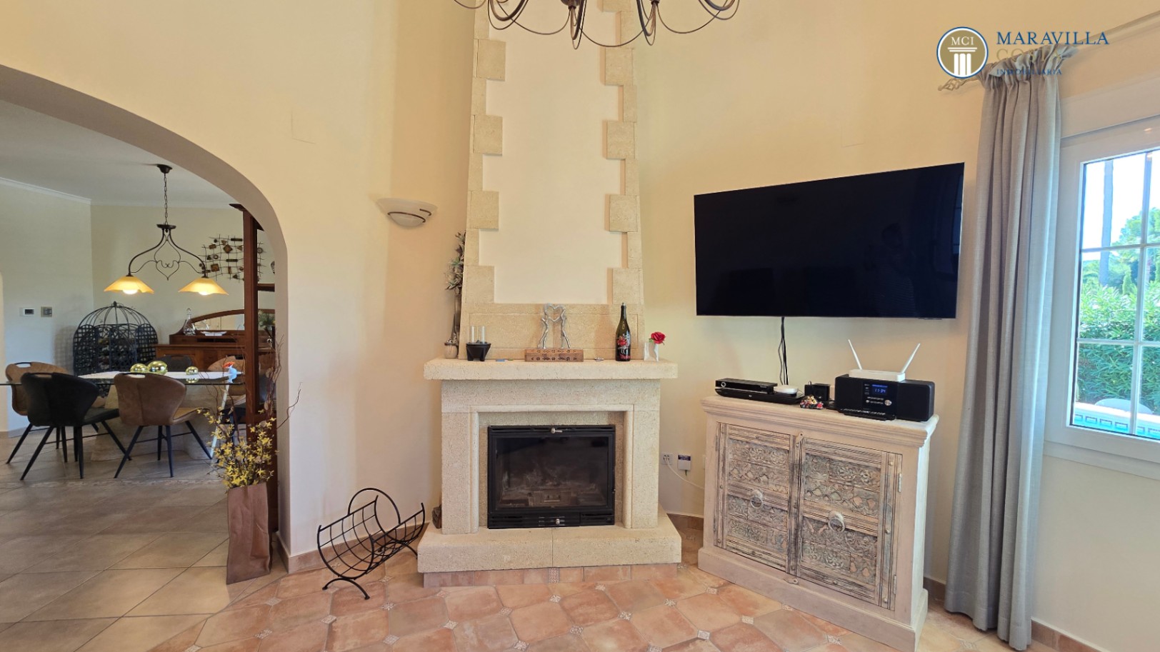 Villa muy cuidada y bien equipada en Jáve a la venta.