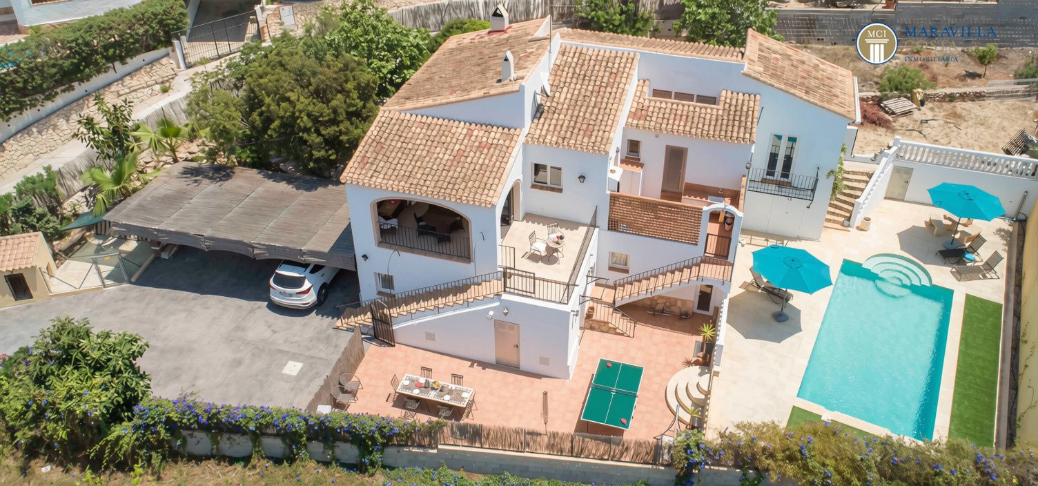Villa soleada con agradable confort habitacional
