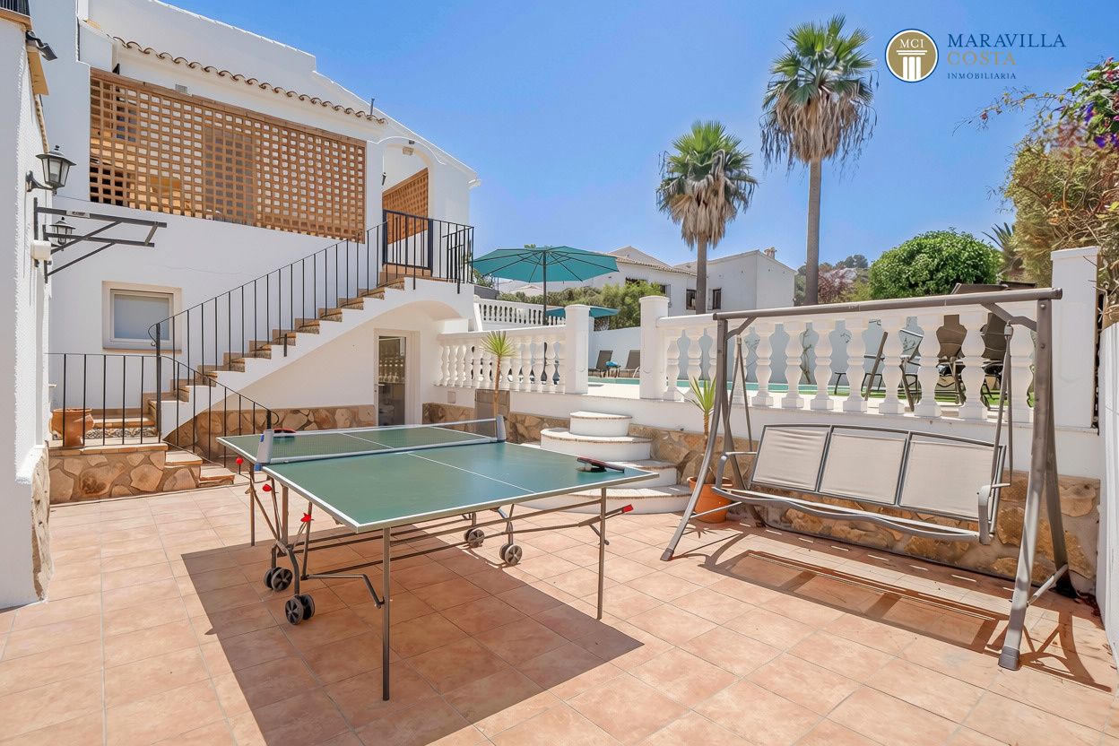 Villa soleada con agradable confort habitacional