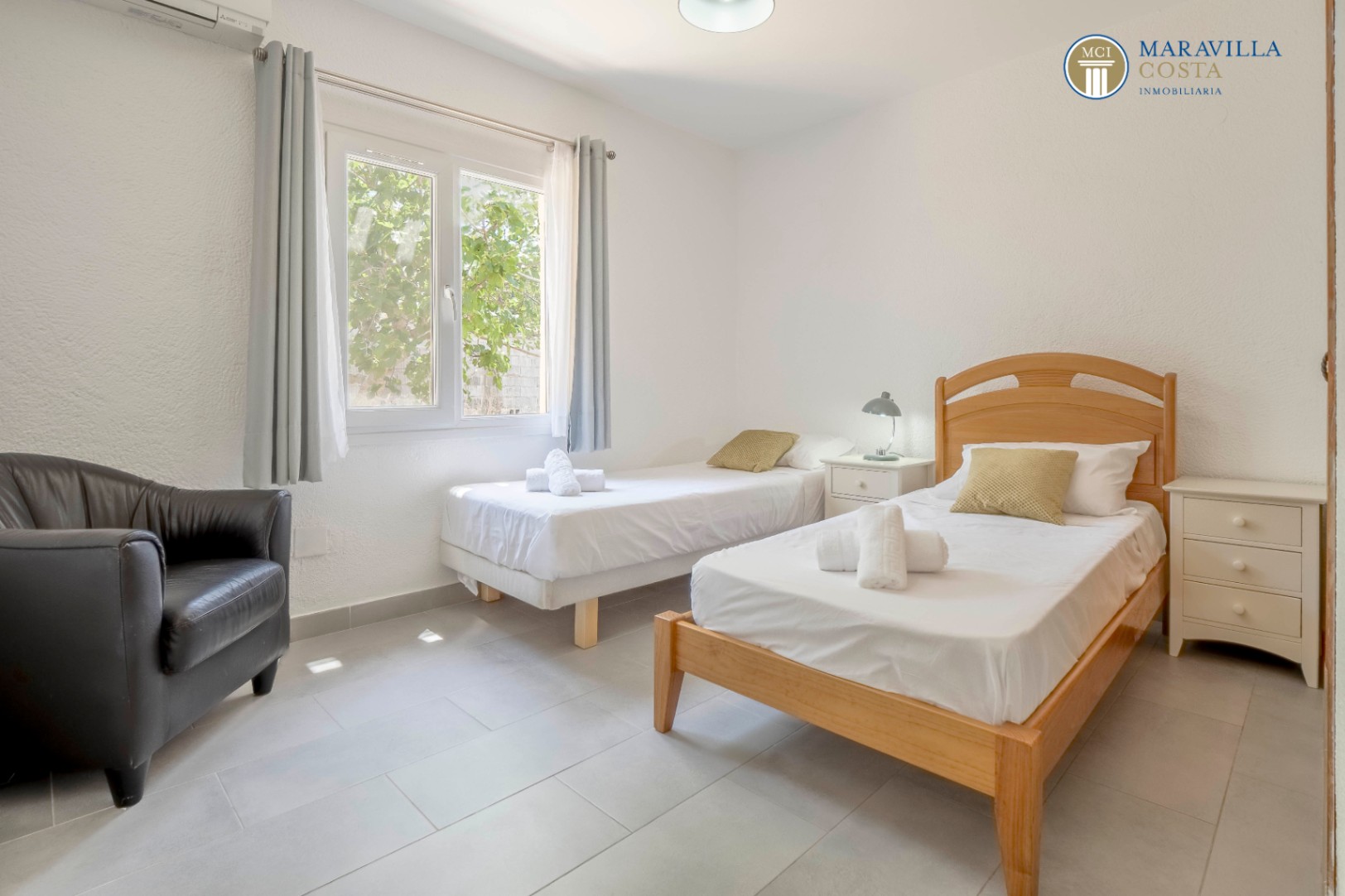 Villa soleada con agradable confort habitacional
