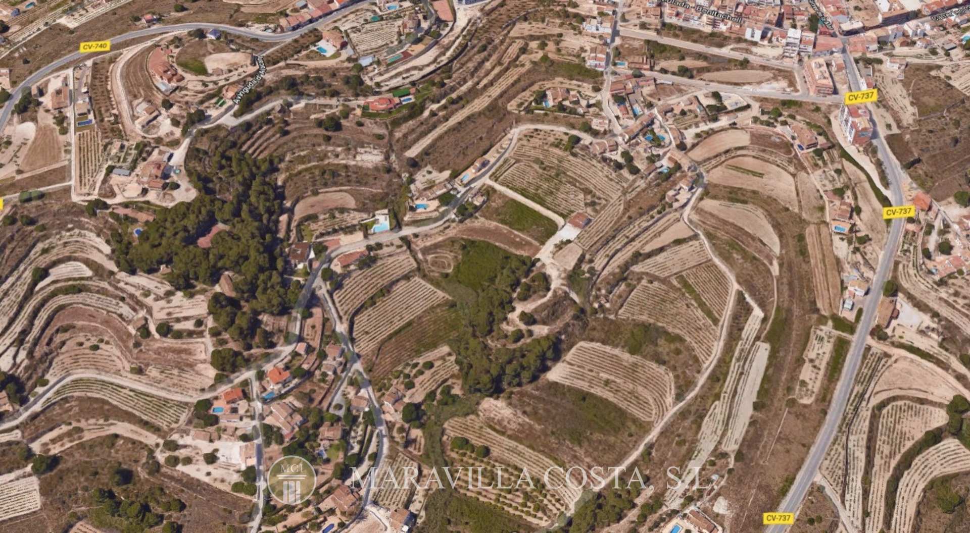Parcela grande en Benitachell en venta